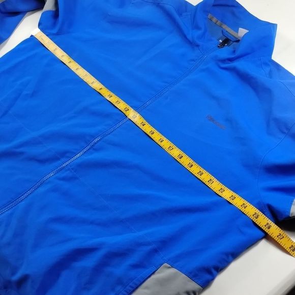 Reebok Blue Gray Zip Up Track Jacket - Picture 3 of 13